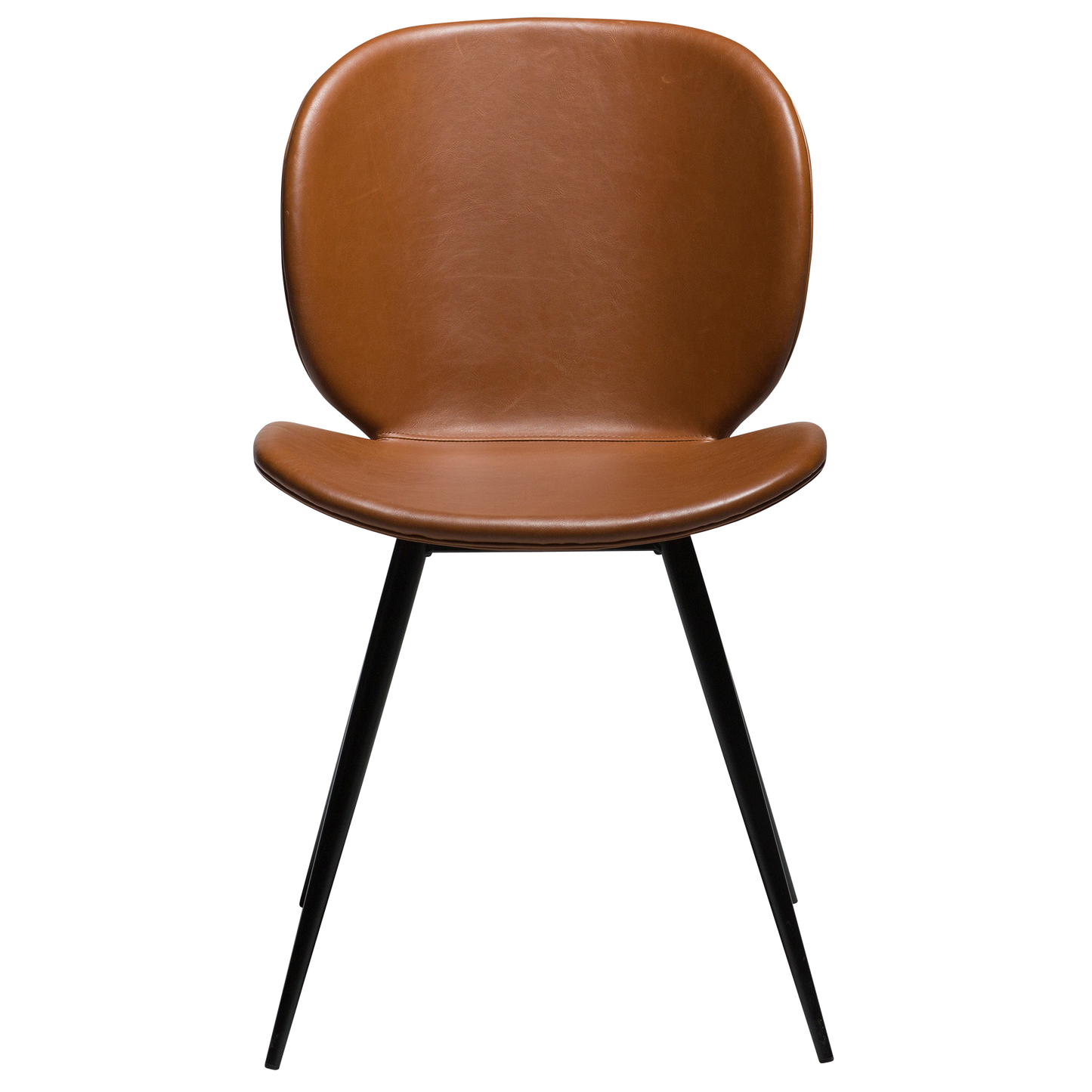 Stuhl Ceiba Kunstleder Mittelbraun (2er-Set)