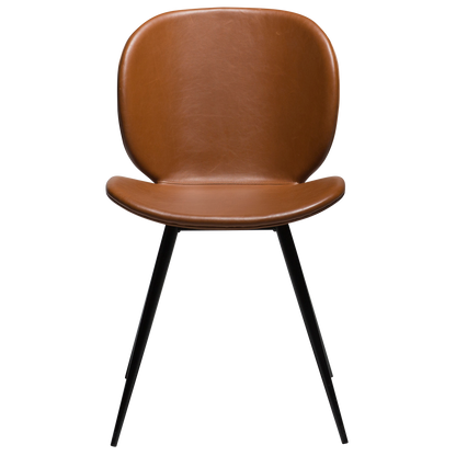 Stuhl Ceiba Kunstleder Mittelbraun (2er-Set)