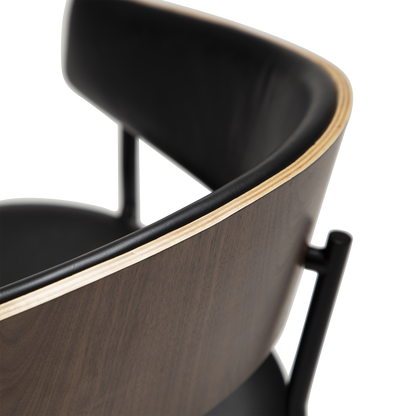 Armlehnstuhl Cedar Walnuss (2er-Set)