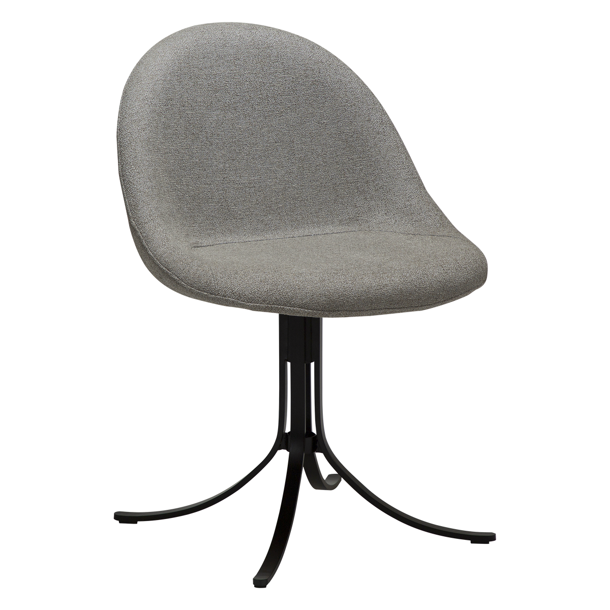 Stuhl Doum Taupe schwenkbar (2er-Set)