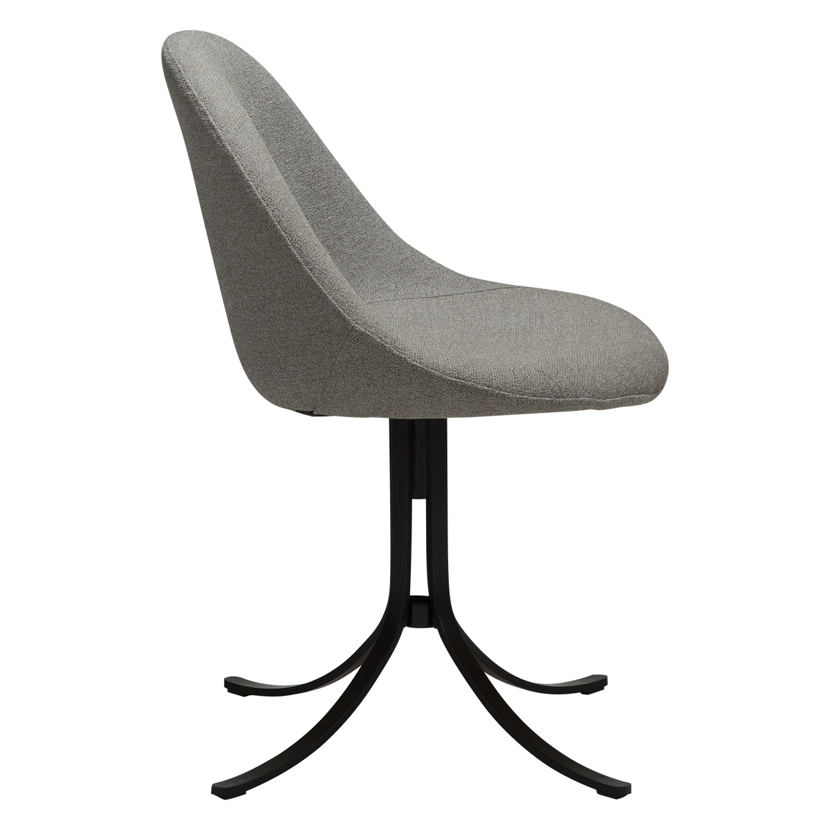 Stuhl Doum Taupe schwenkbar (2er-Set)