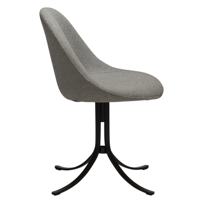 Stuhl Doum Taupe schwenkbar (2er-Set)