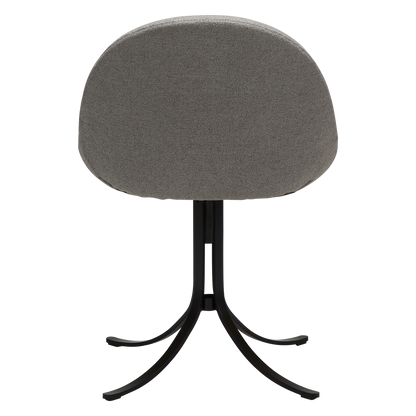 Stuhl Doum Taupe schwenkbar (2er-Set)