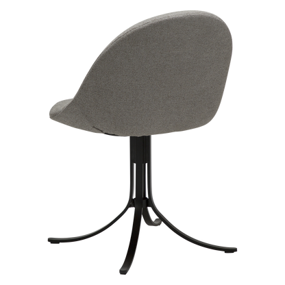 Stuhl Doum Taupe schwenkbar (2er-Set)