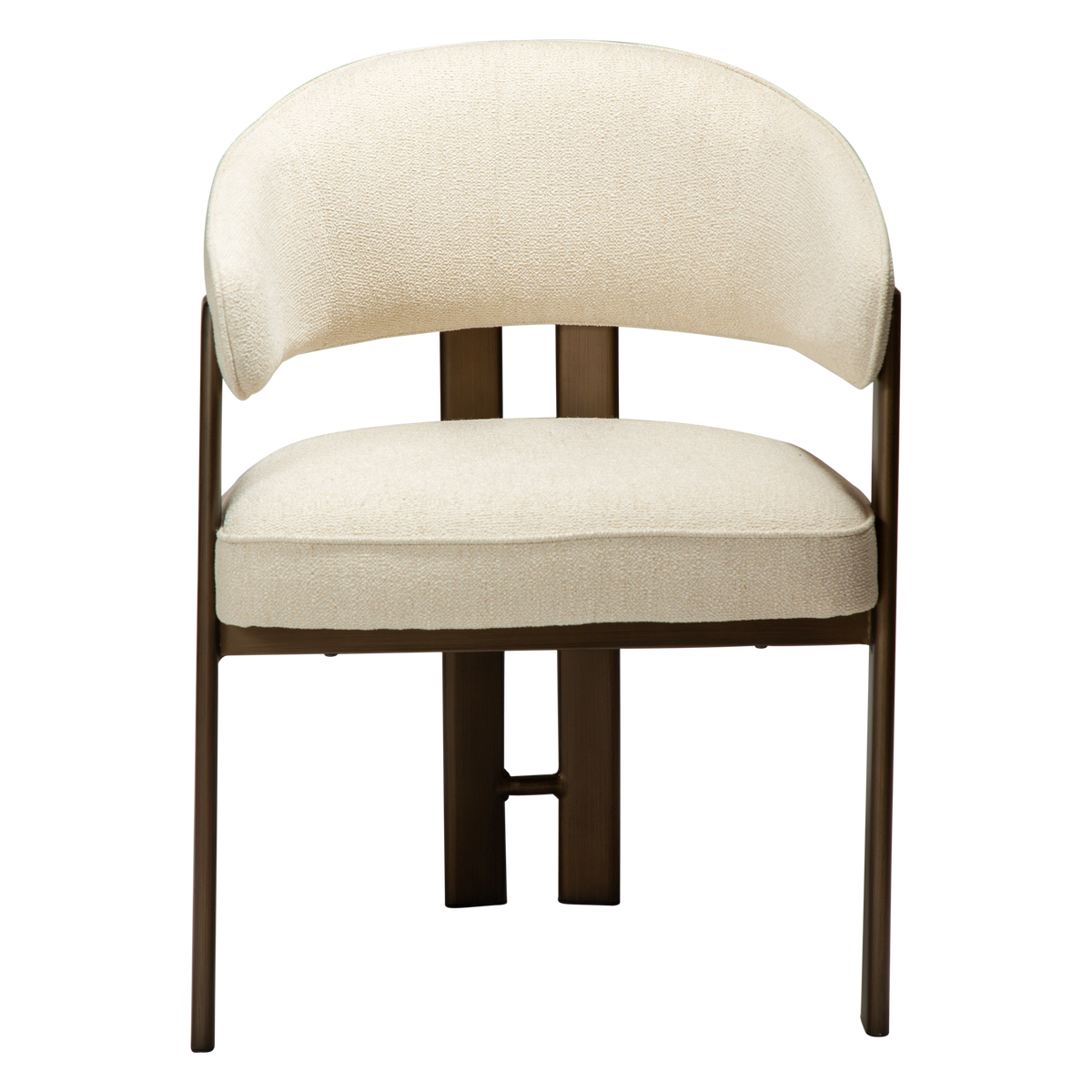 Armlehnstuhl Date Creme (2er-Set)