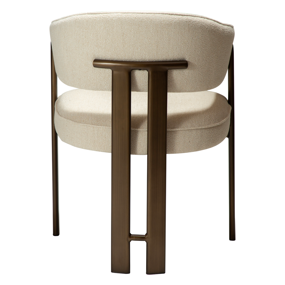 Armlehnstuhl Date Creme (2er-Set)
