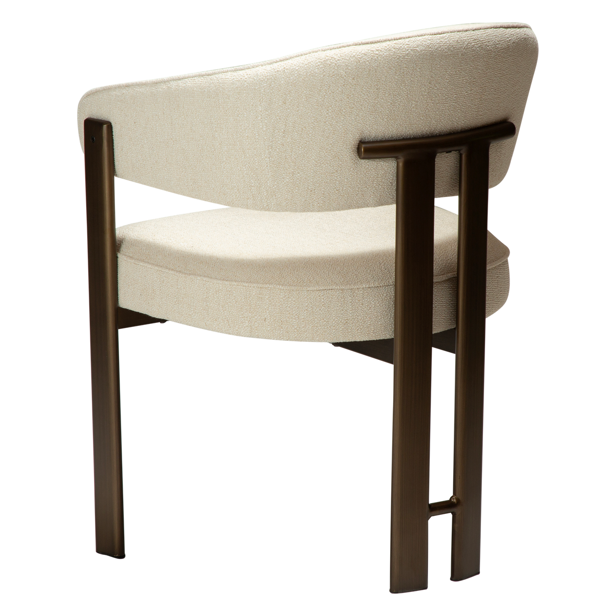 Armlehnstuhl Date Creme (2er-Set)