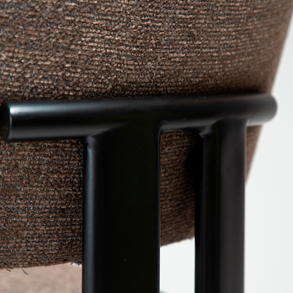 Stuhl Date Mokkabraun (2er-Set)