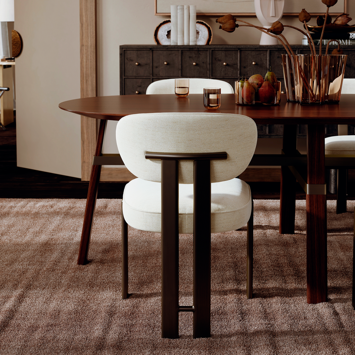 Stuhl Date Creme (2er-Set)