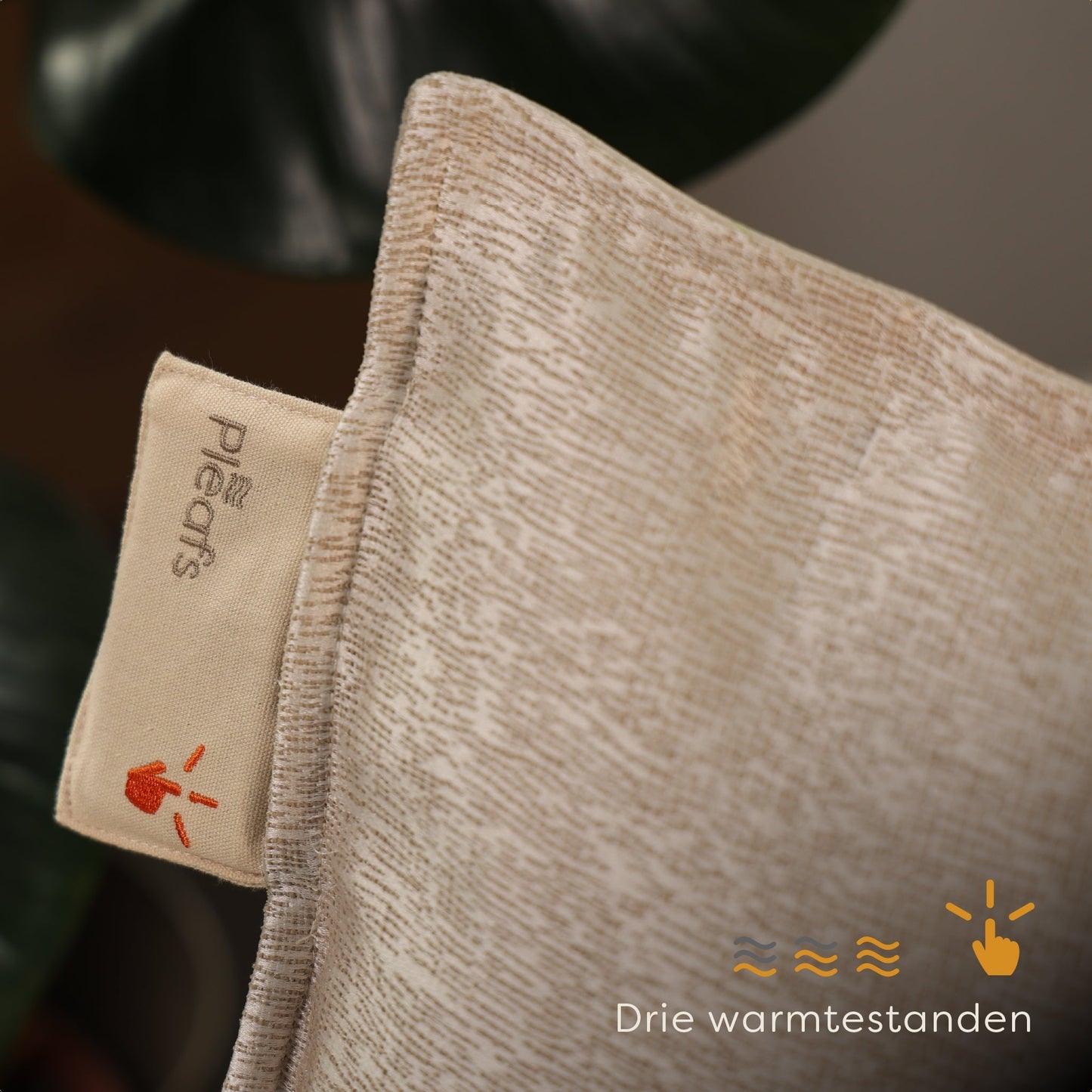 Pleafs® Warmtekussen Boho 45x45cm Dark Vanilla