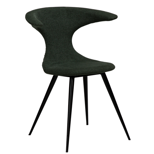 Stuhl Fagus Salbeigrün / schwarz rund (2er-Set)