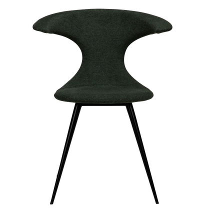 Stuhl Fagus Salbeigrün / schwarz rund (2er-Set)