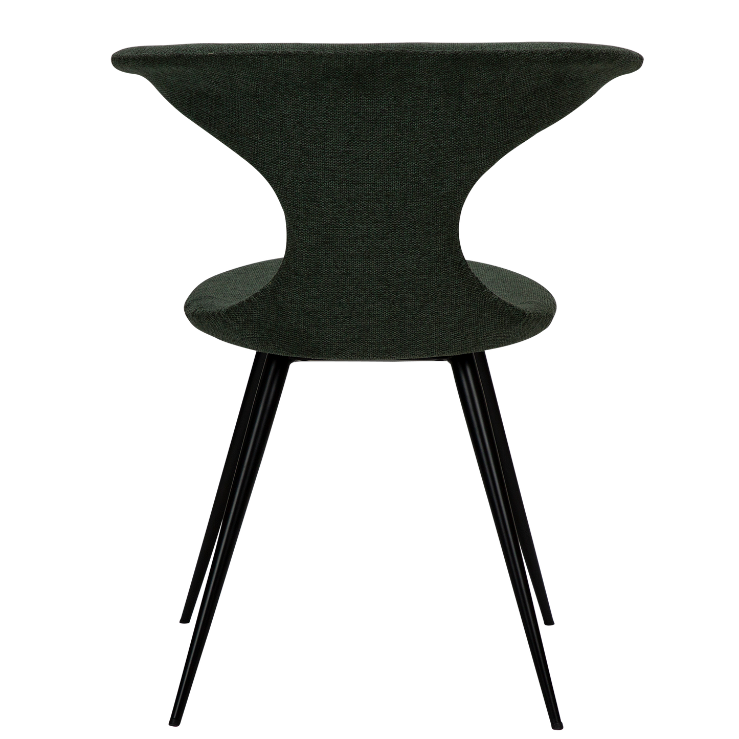 Stuhl Fagus Salbeigrün / schwarz rund (2er-Set)