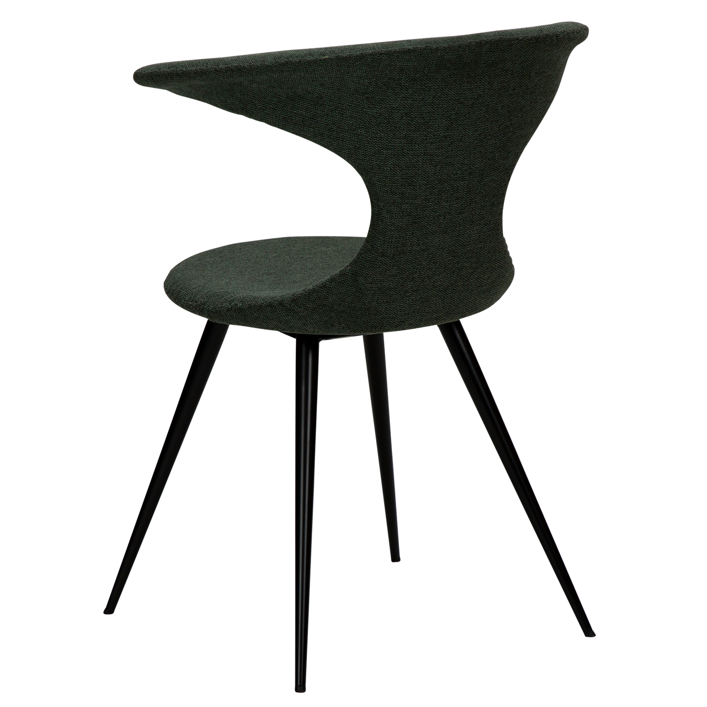 Stuhl Fagus Salbeigrün / schwarz rund (2er-Set)