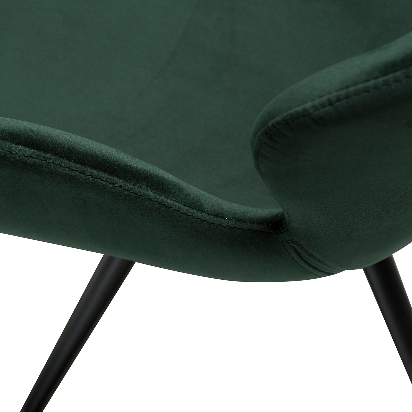 Armlehnstuhl Guava Smaragdgrün (2er-Set)