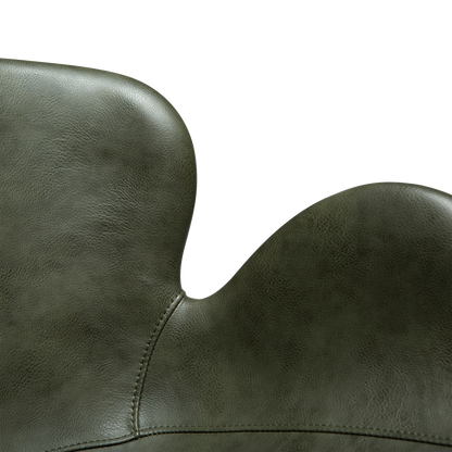 Armlehnstuhl Guava Kunstleder Dunkelgrün (2er-Set)