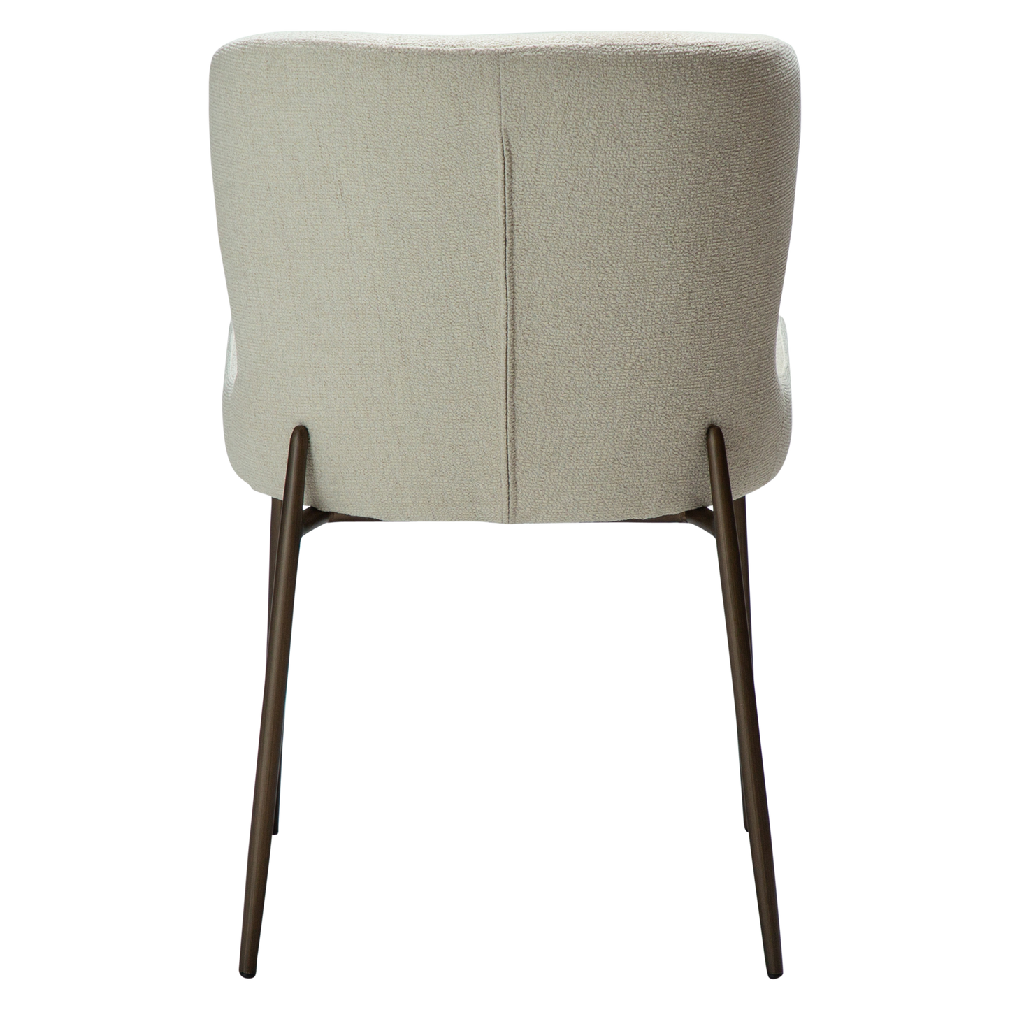 Stuhl Gean Elfenbein / messing (2er-Set)