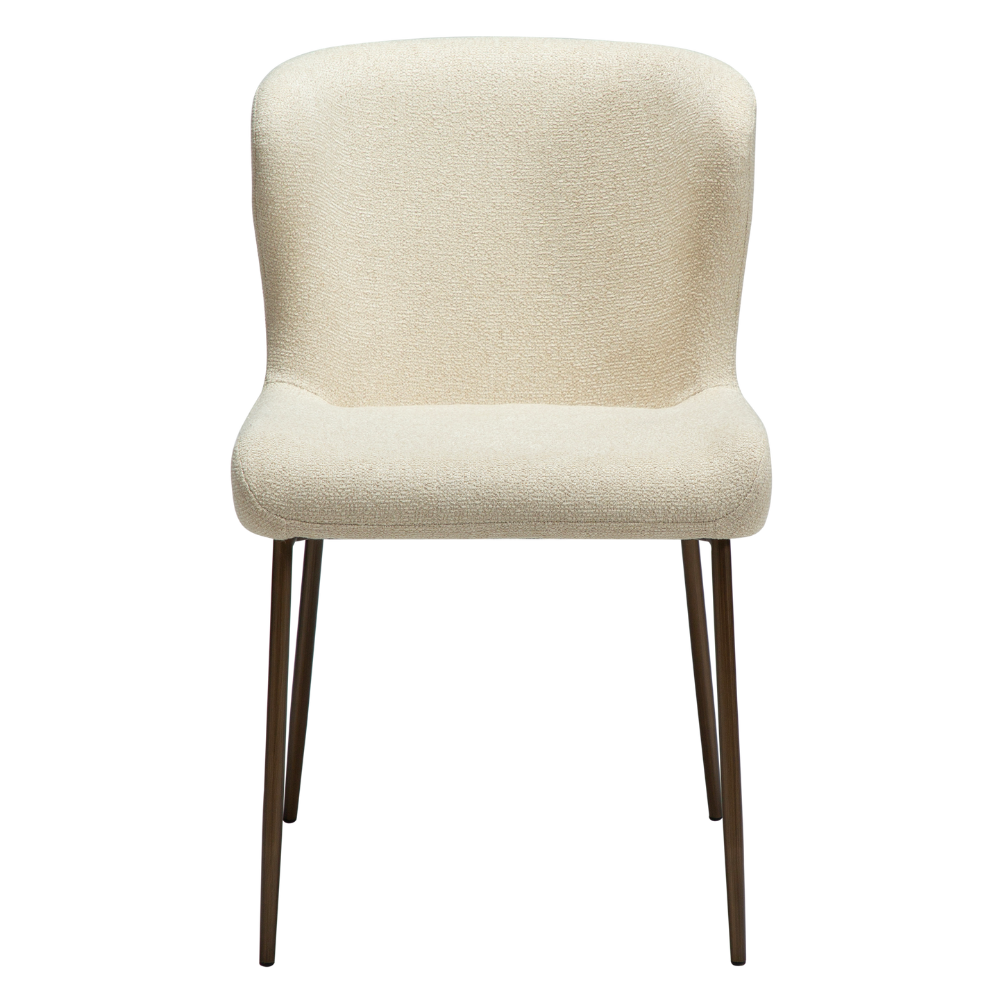 Stuhl Gean Mandelbeige schimmernd (2er-Set)