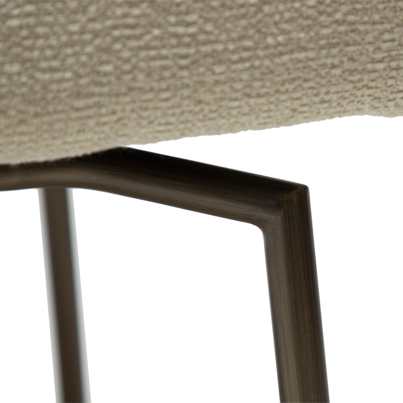 Stuhl Gean Mandelbeige schimmernd schwenkbar (2er-Set)