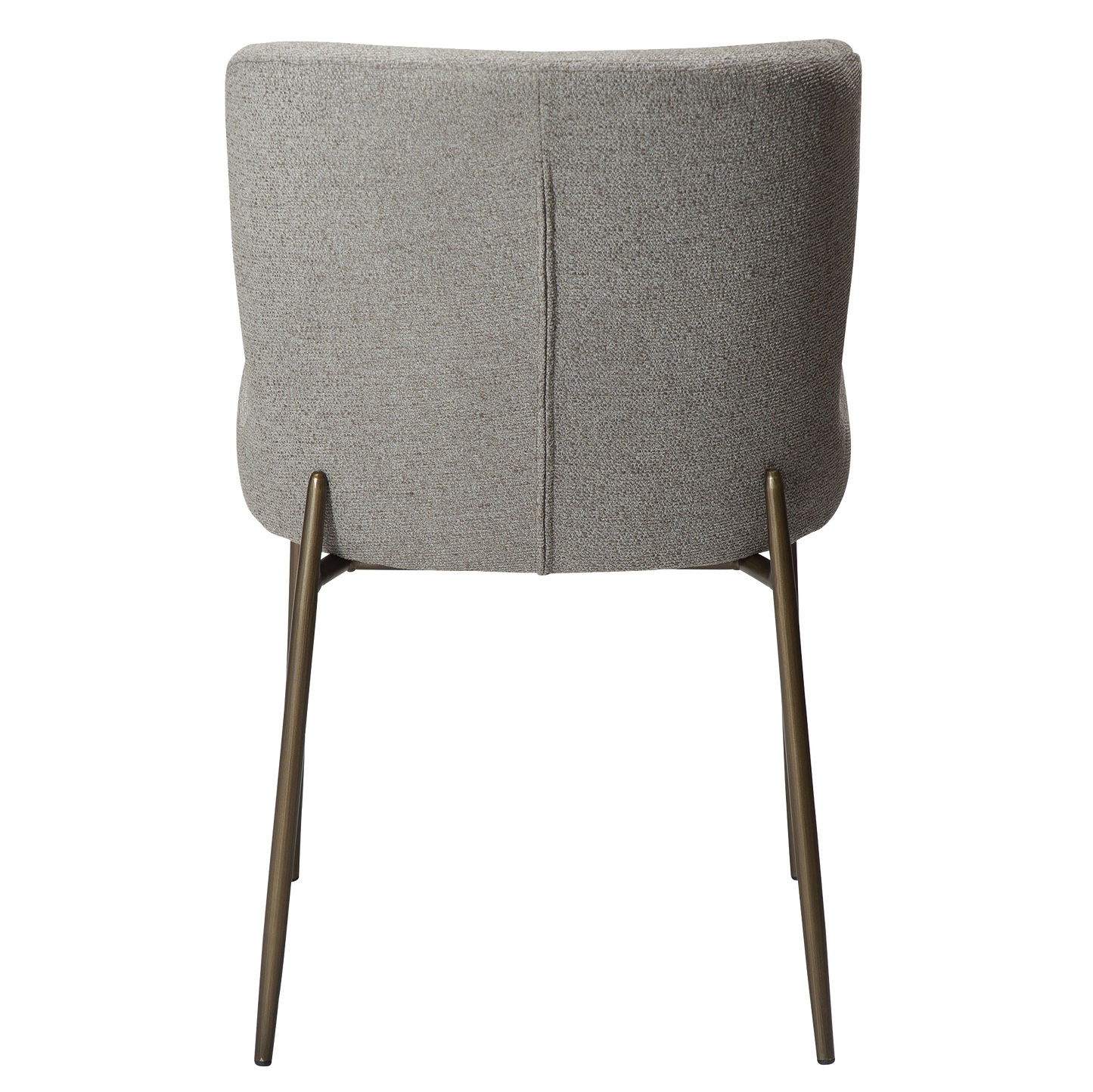 Stuhl Gean Taupe / messing (2er-Set)