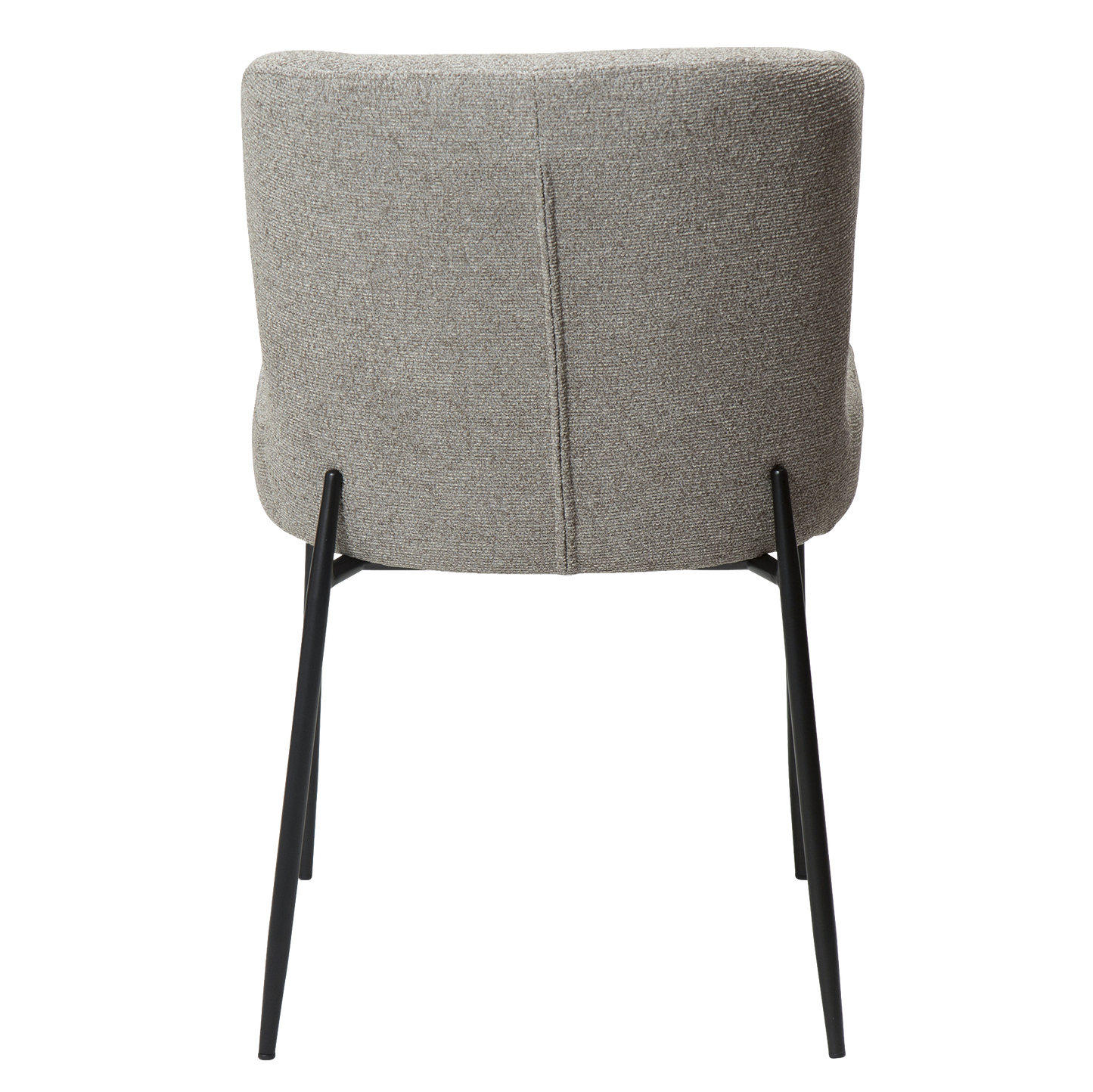 Stuhl Gean Taupe / schwarz (2er-Set)