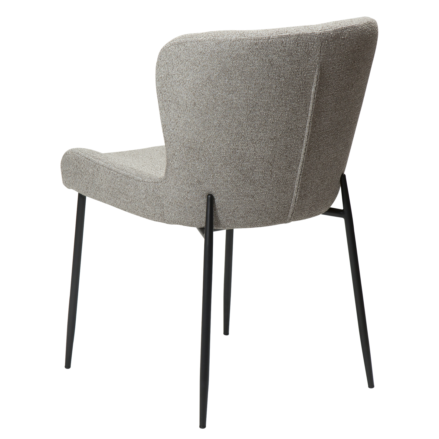 Stuhl Gean Taupe / schwarz (2er-Set)