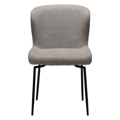 Stuhl Gean Taupe schwenkbar (2er-Set)