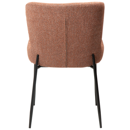 Stuhl Gean Kieselrot (2er-Set)
