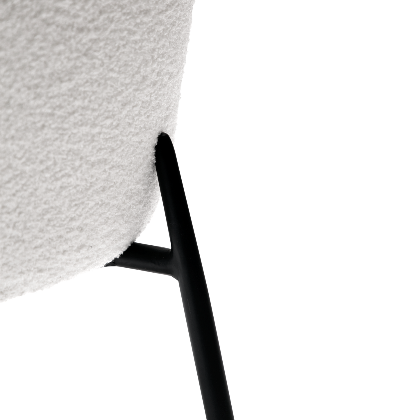Stuhl Gean Schneeweiß (2er-Set)