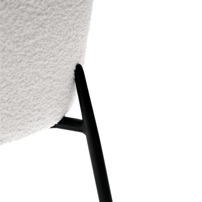 Stuhl Gean Schneeweiß (2er-Set)