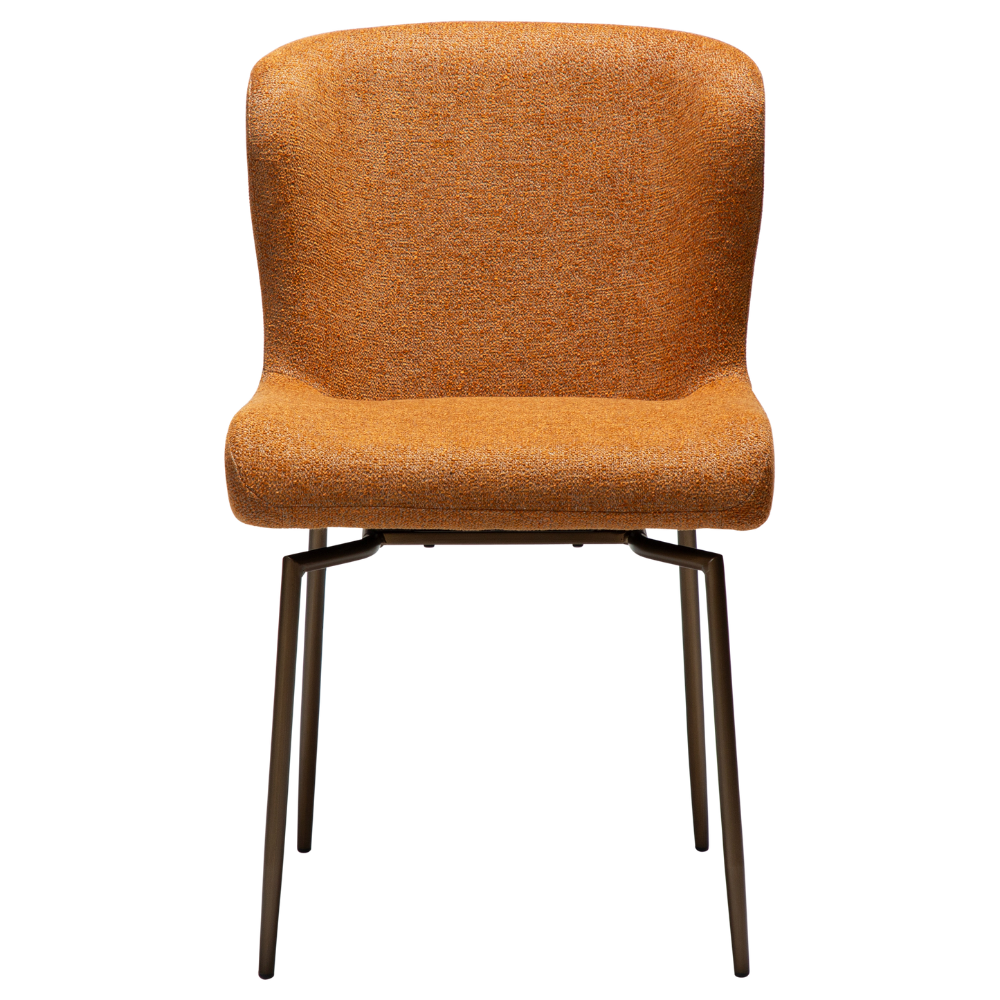 Stuhl Gean Rostorange schwenkbar (2er-Set)