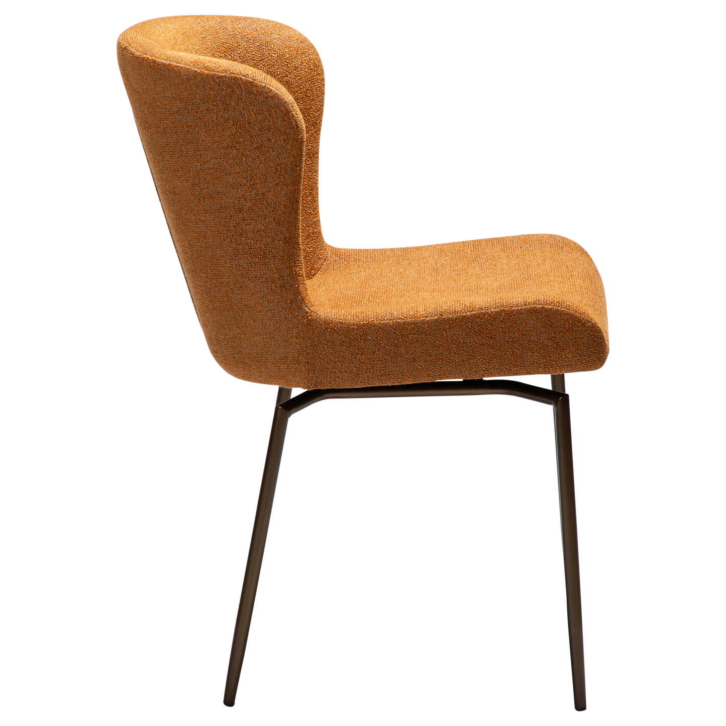 Stuhl Gean Rostorange schwenkbar (2er-Set)