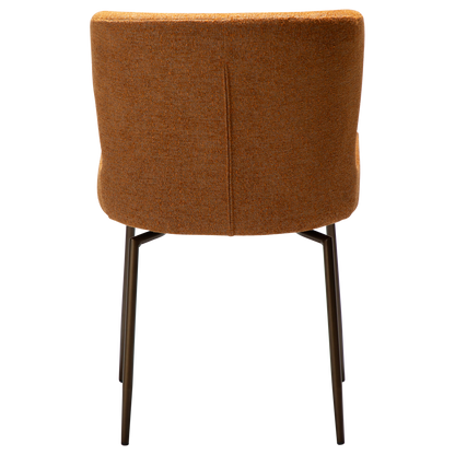 Stuhl Gean Rostorange schwenkbar (2er-Set)