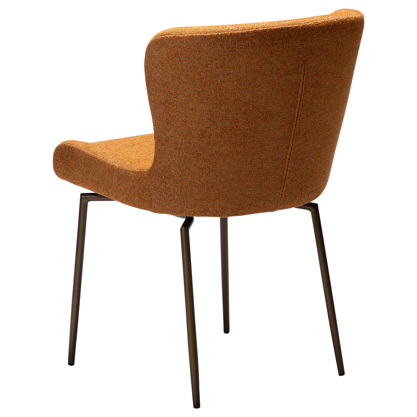 Stuhl Gean Rostorange schwenkbar (2er-Set)