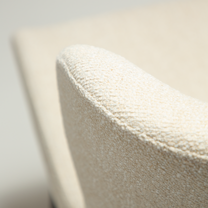 Stuhl Gean Creme / schwarz schwenkbar (2er-Set)
