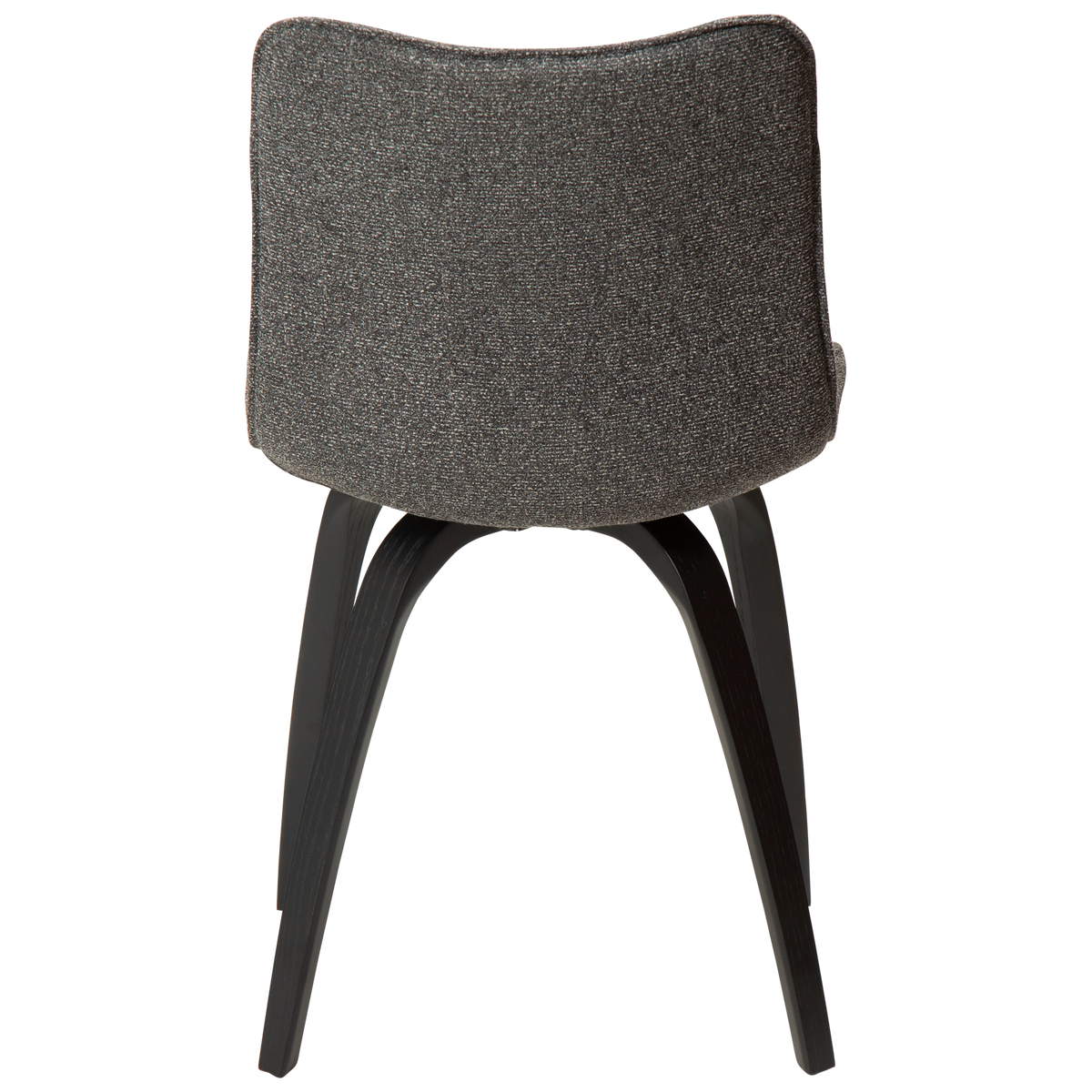 Stuhl Genip Kieselgrau / Esche schwarz (2er-Set)