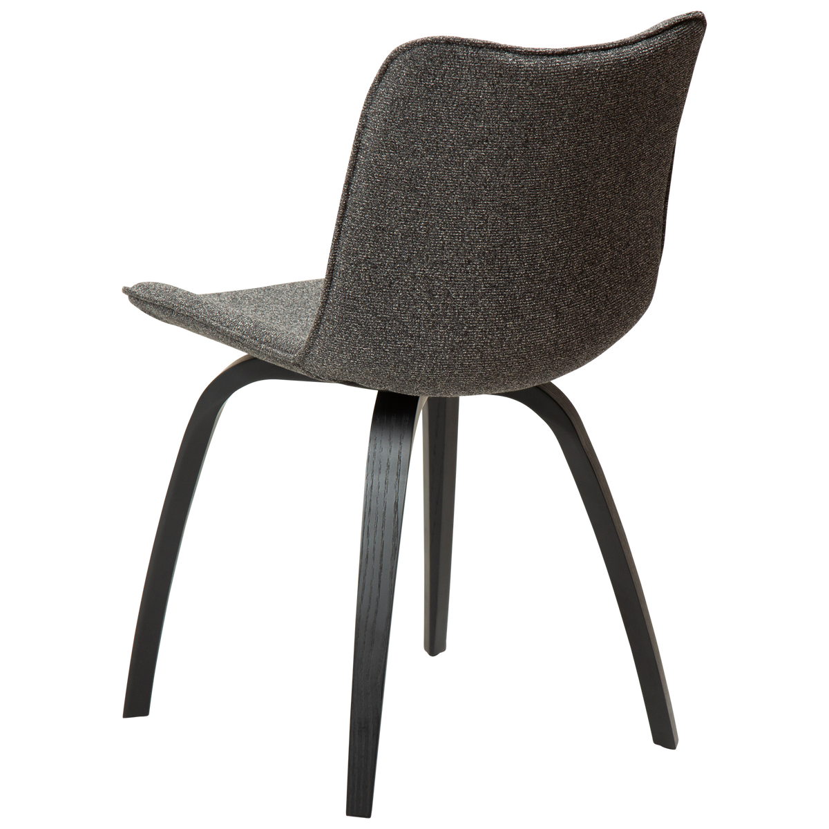 Stuhl Genip Kieselgrau / Esche schwarz (2er-Set)
