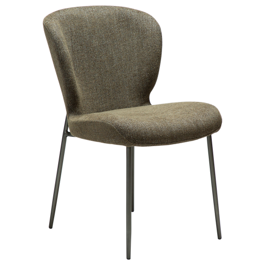 Stuhl Guai Dunkeloliv (2er-Set)