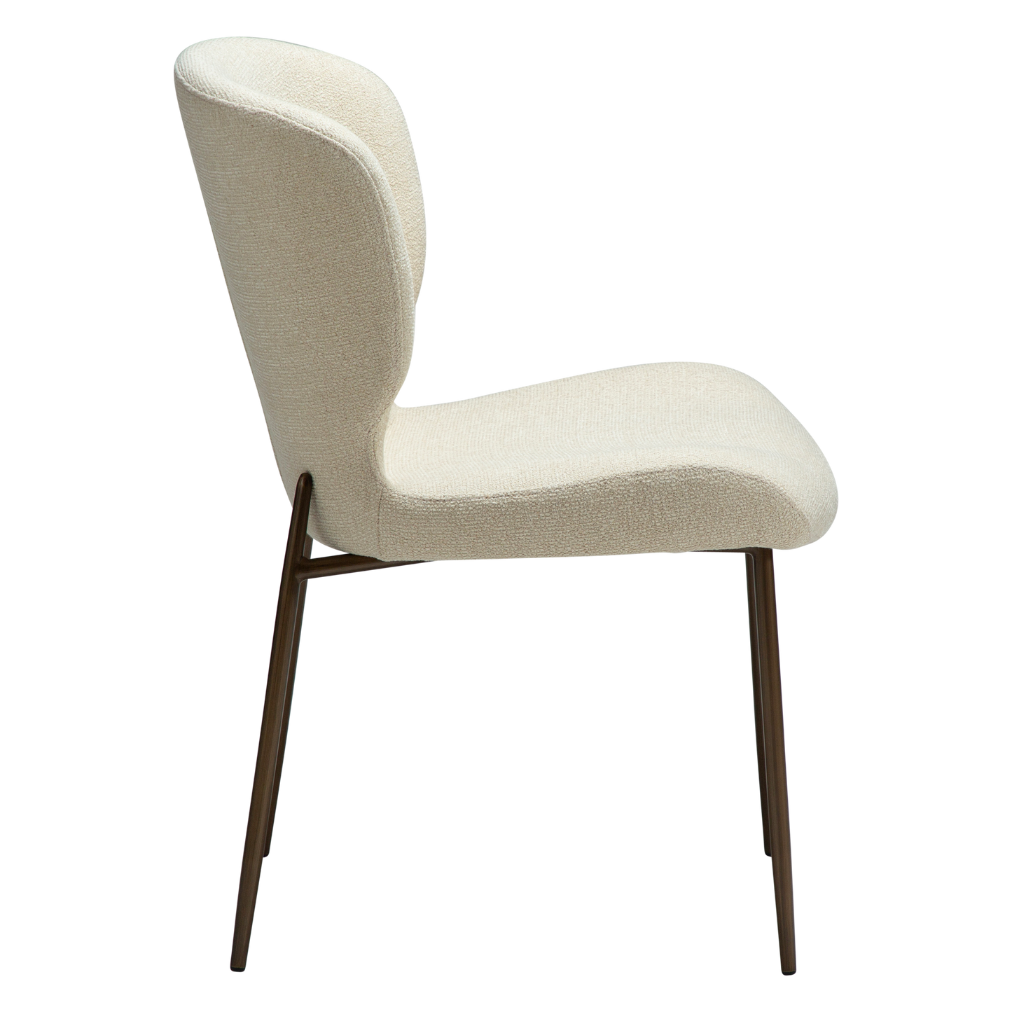 Stuhl Guai Mandelbeige schimmernd (2er-Set)