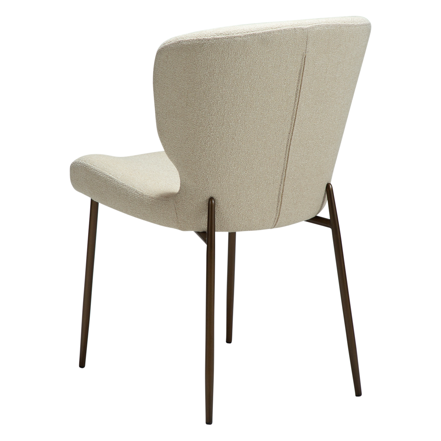 Stuhl Guai Mandelbeige schimmernd (2er-Set)