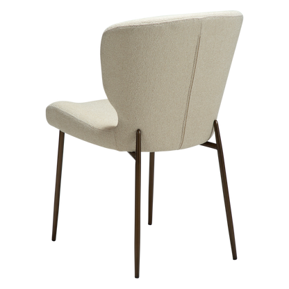 Stuhl Guai Mandelbeige schimmernd (2er-Set)