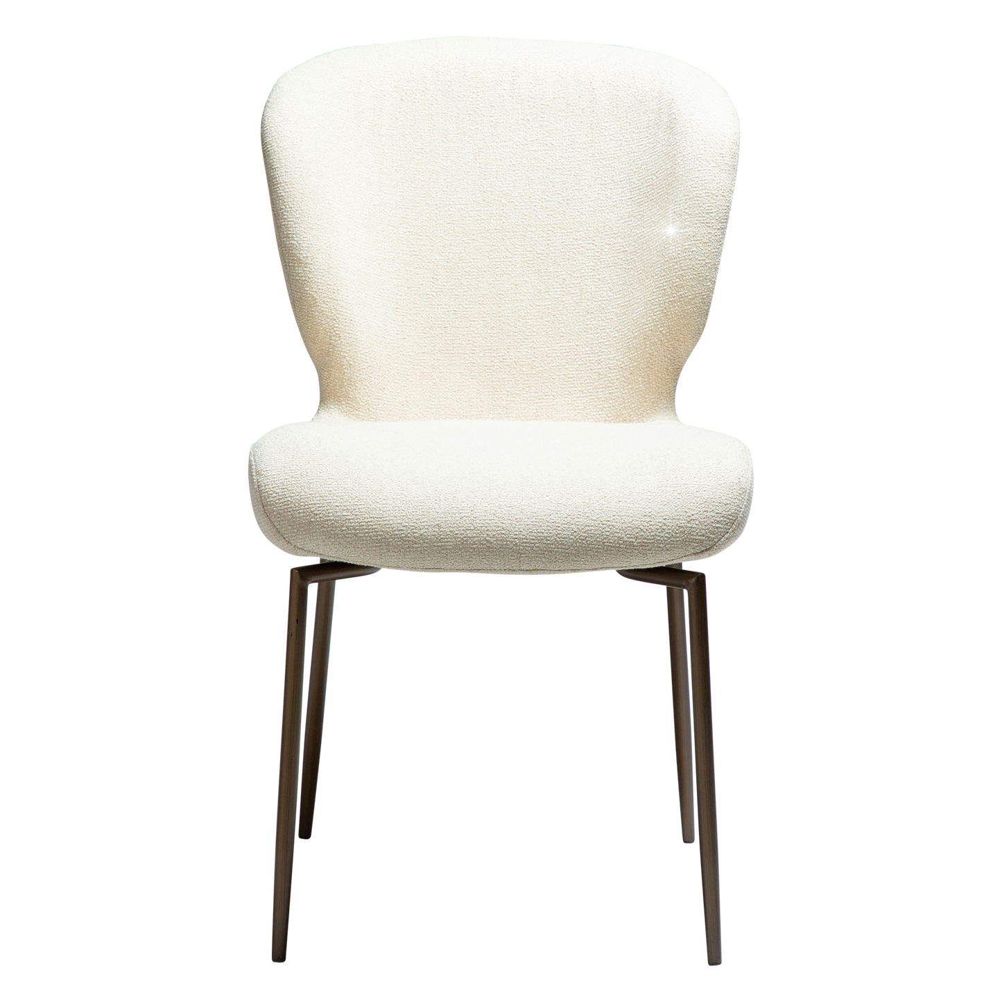 Stuhl Guai Mandelbeige schimmernd schwenkbar (2er-Set)