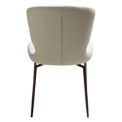 Stuhl Guai Mandelbeige schimmernd schwenkbar (2er-Set)