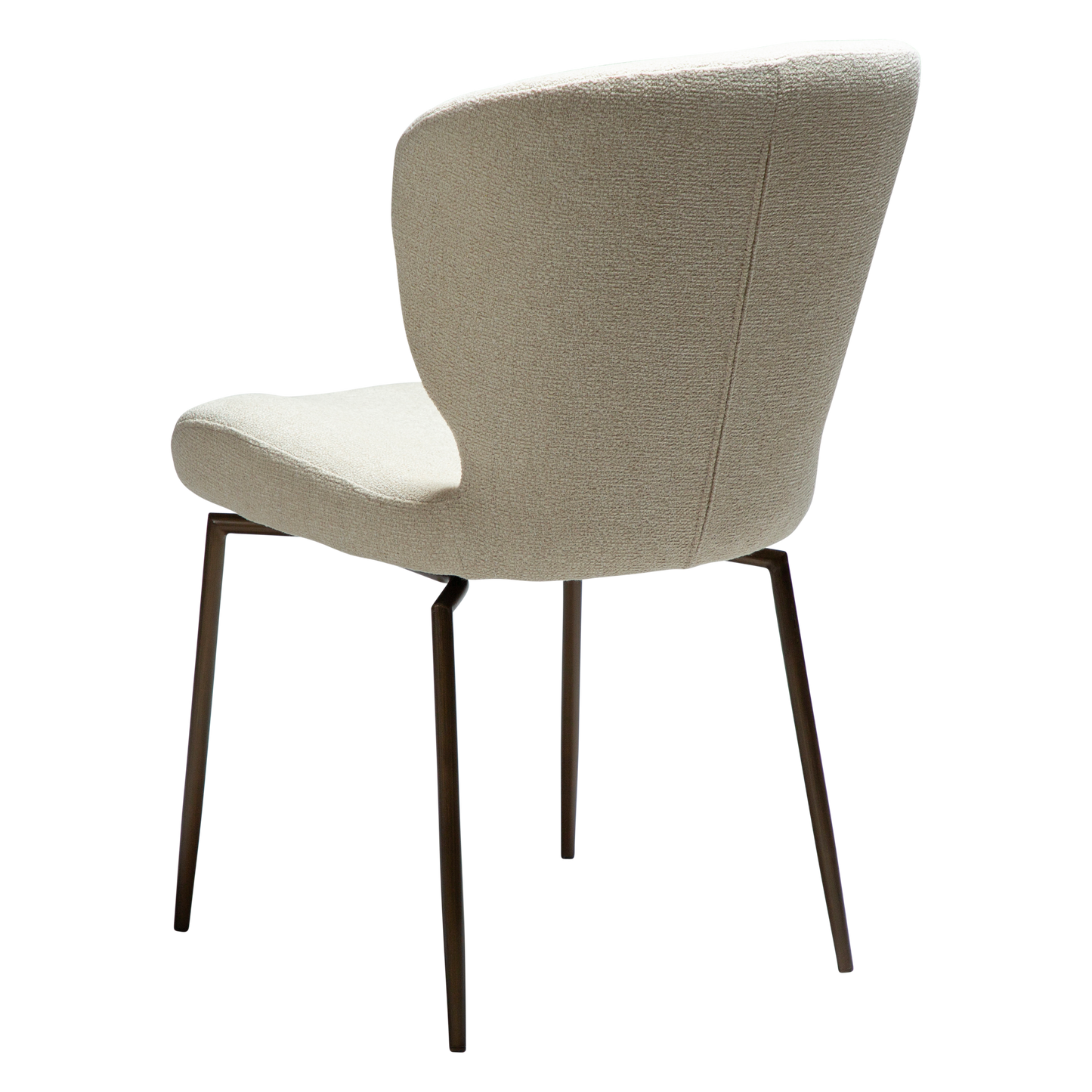 Stuhl Guai Mandelbeige schimmernd schwenkbar (2er-Set)