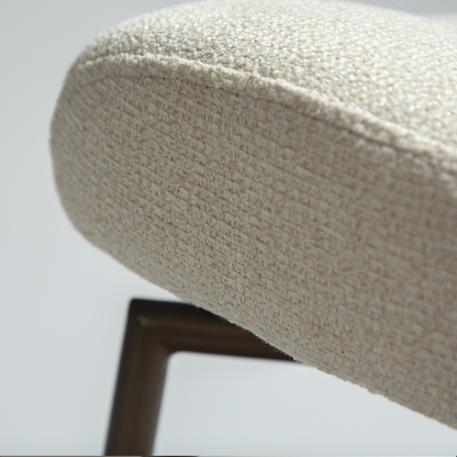 Stuhl Guai Mandelbeige schimmernd schwenkbar (2er-Set)