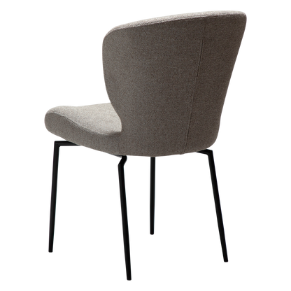 Stuhl Guai Taupe schwenkbar (2er-Set)