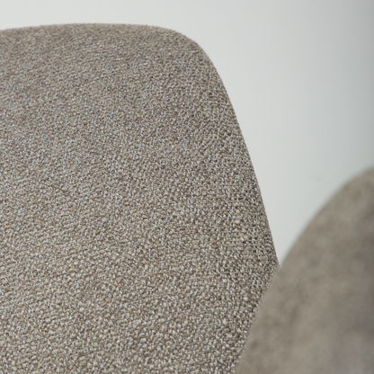 Stuhl Guai Taupe schwenkbar (2er-Set)