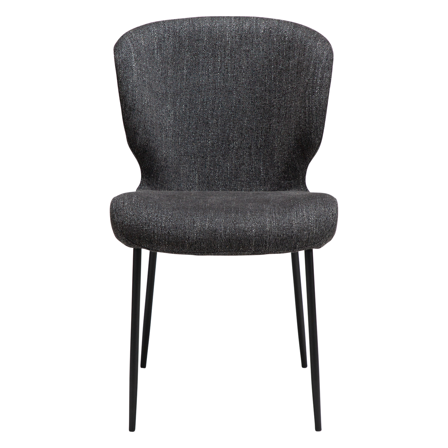 Stuhl Guai Tiefschwarz (2er-Set)