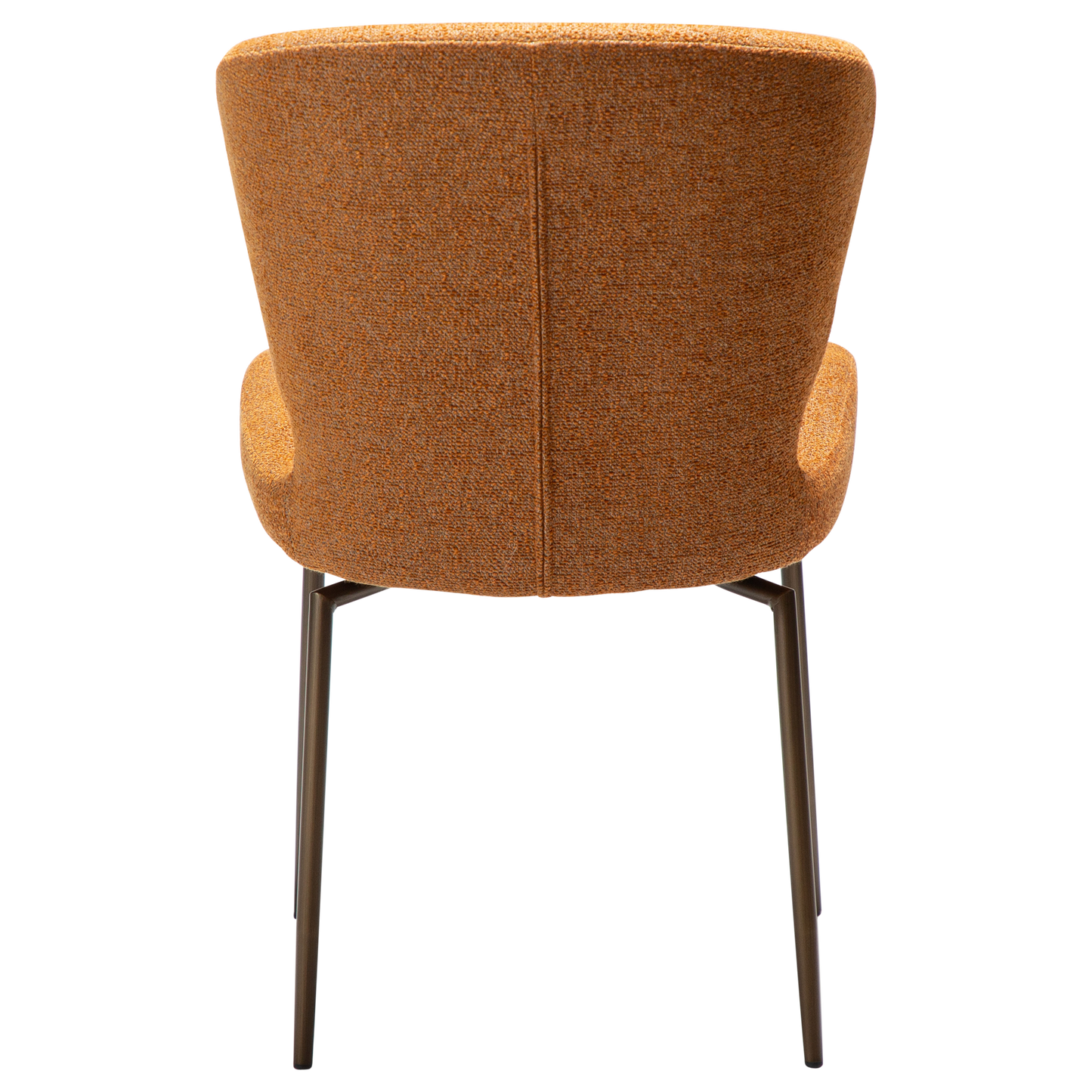 Stuhl Guai Rostorange schwenkbar (2er-Set)