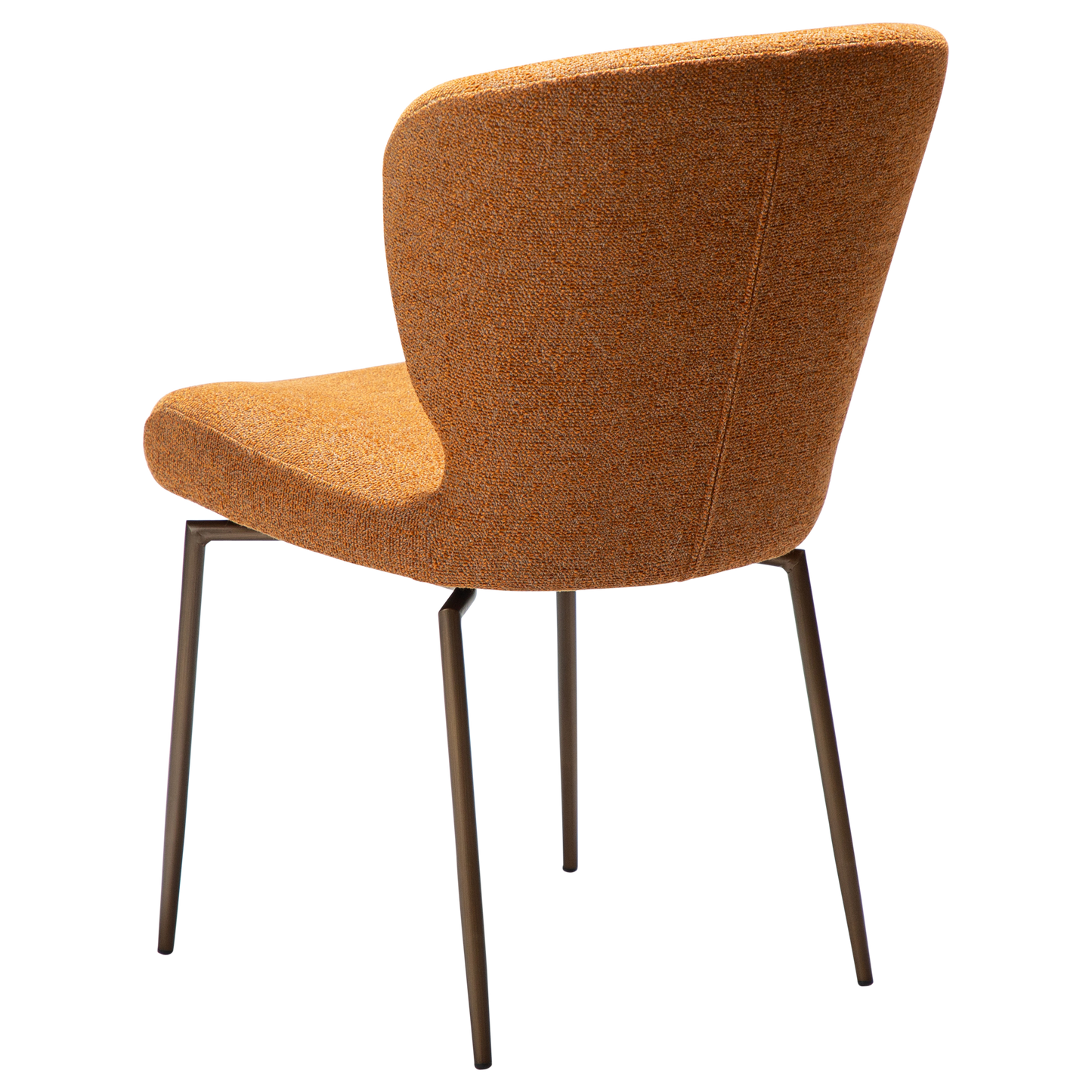 Stuhl Guai Rostorange schwenkbar (2er-Set)